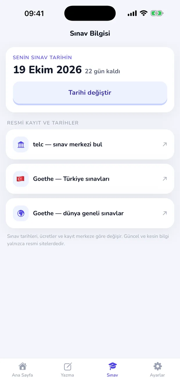 Sınav tarihini gir, geri sayım başlasın — Kayıt bağlantıları da burada, aramakla uğraşma